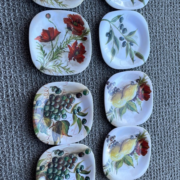 MERRITT MELAMINE PLATES - Picture 2 of 6